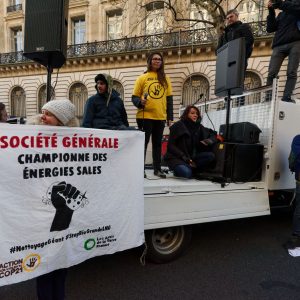 Opération nettoyage géant de Société Générale