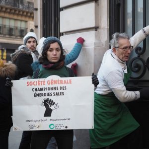 Opération nettoyage géant de Société Générale