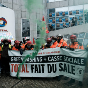 mobilisation soutien raffineurs Grandpuits