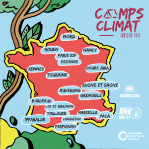 Carte de France Insta