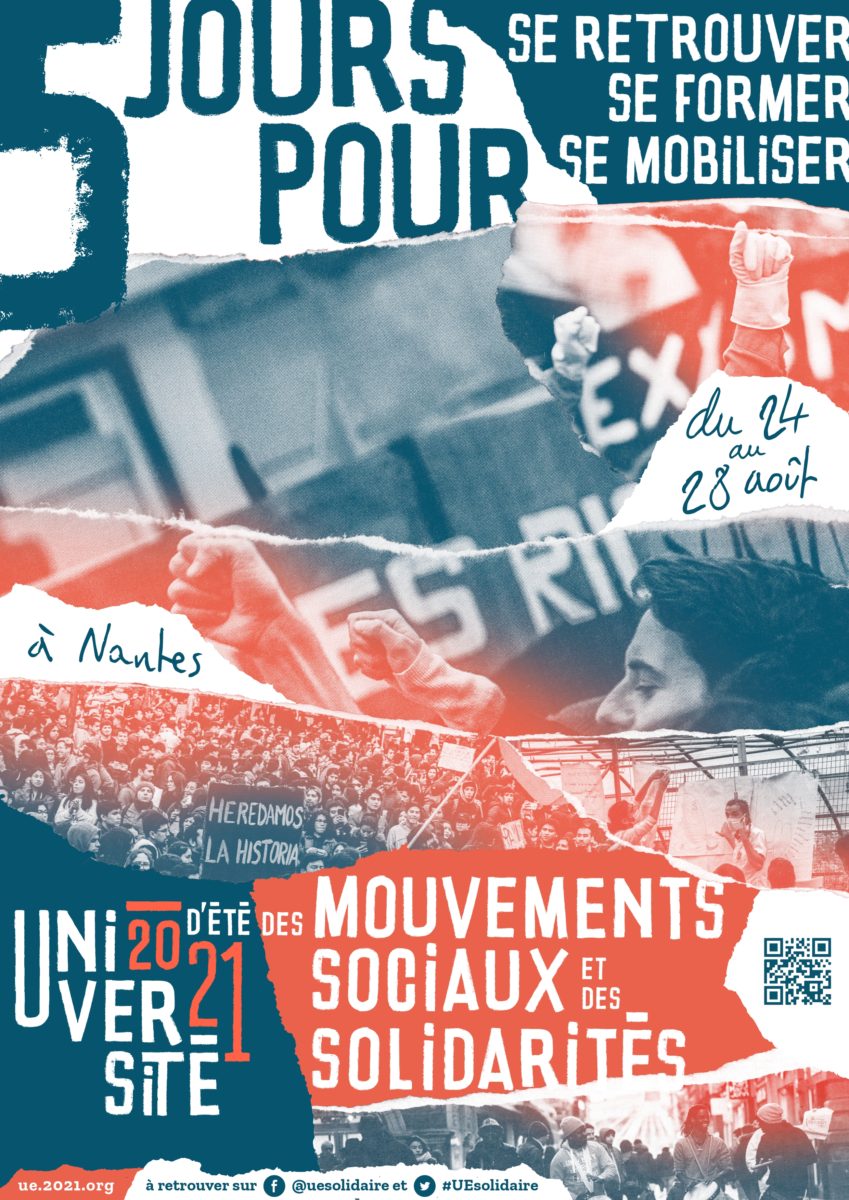 Retrouveznous à l’Université d’Été des Mouvements Sociaux et des Solidarités à Nantes ! Les Retrouveznous à l’Université d’Été des Mouvements Sociaux et des Solidarités à Nantes ! Les
