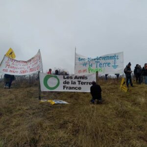 Marche contre l'accaparement des terres