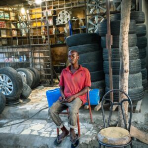 Personne affectée par le projet EACOP en Tanzanie. ©Thomas Bart