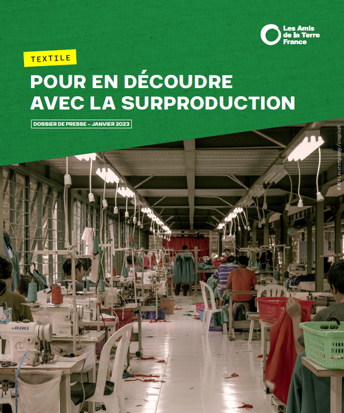 Textile : pour en découdre avec la surproduction | Les Amis de la Terre