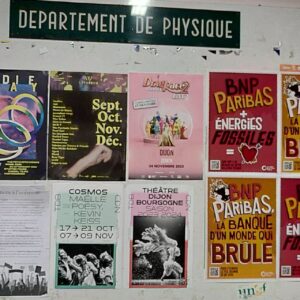 Collage à Dijon