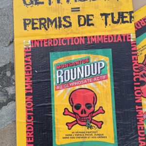 affiche glyphosate