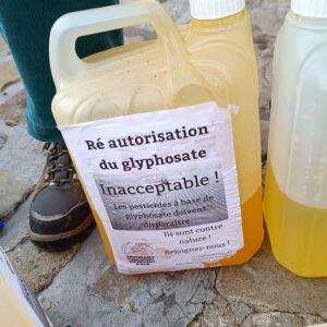 Bidon glyphosate