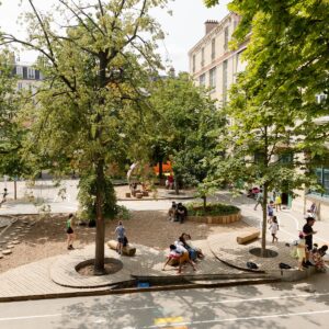 École élémentaire Brèche aux Loups. © Jean-Baptiste Gurliat / Ville de Paris