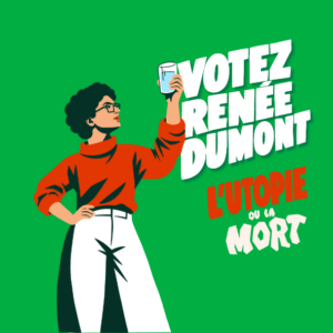 Renée Dumont - sticker 10cm x 10cm (2)